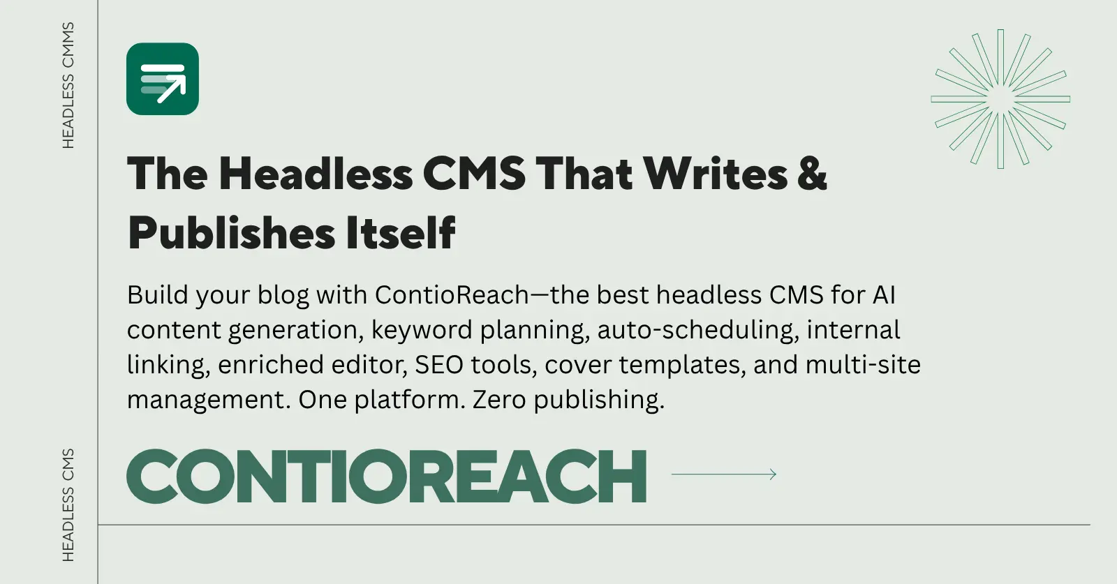 ContioReach AI Headless CMS for Auto Blogging - AIListingTool