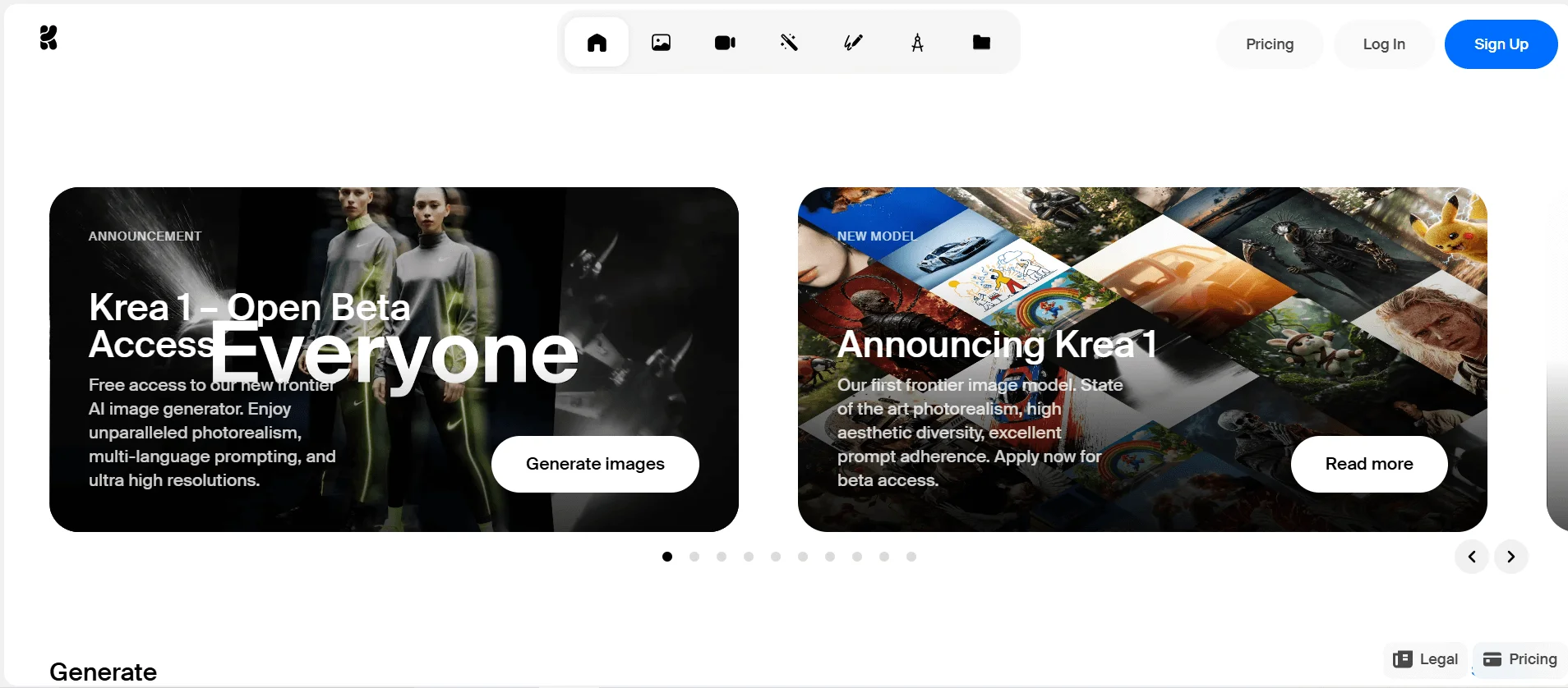 Krea AI: Free AI Image & Video Generator Platform - AIListingTool