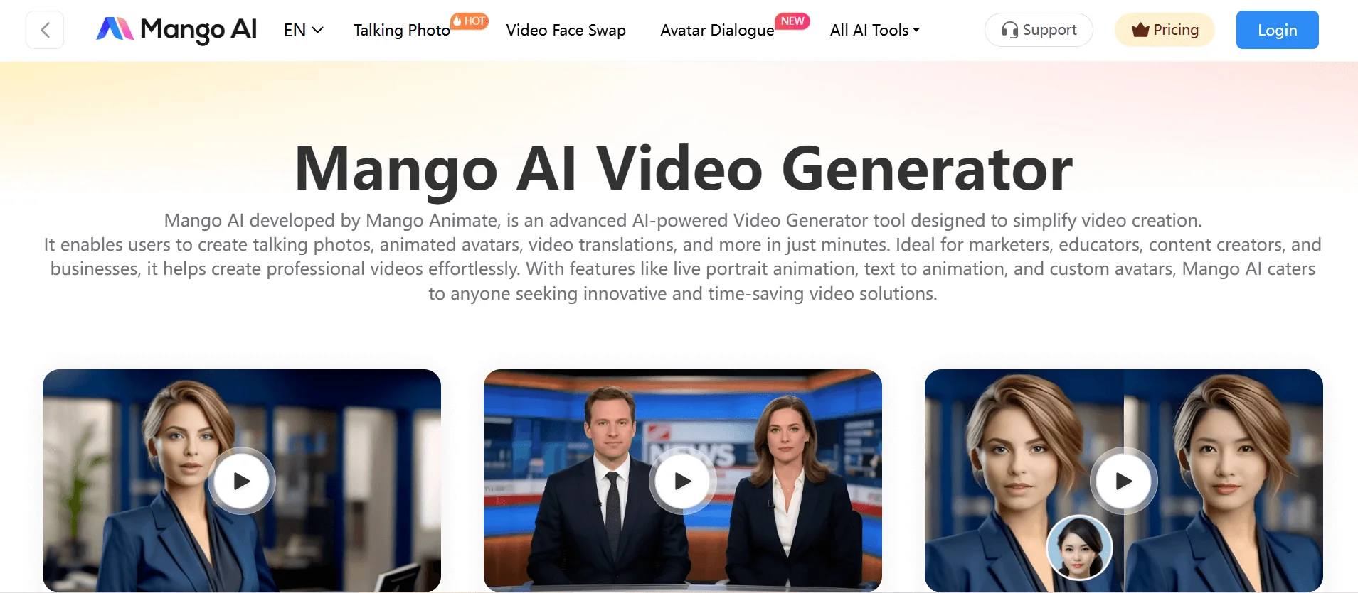 Mango AI Review: Features, Pricing & Guide - AIListingTool