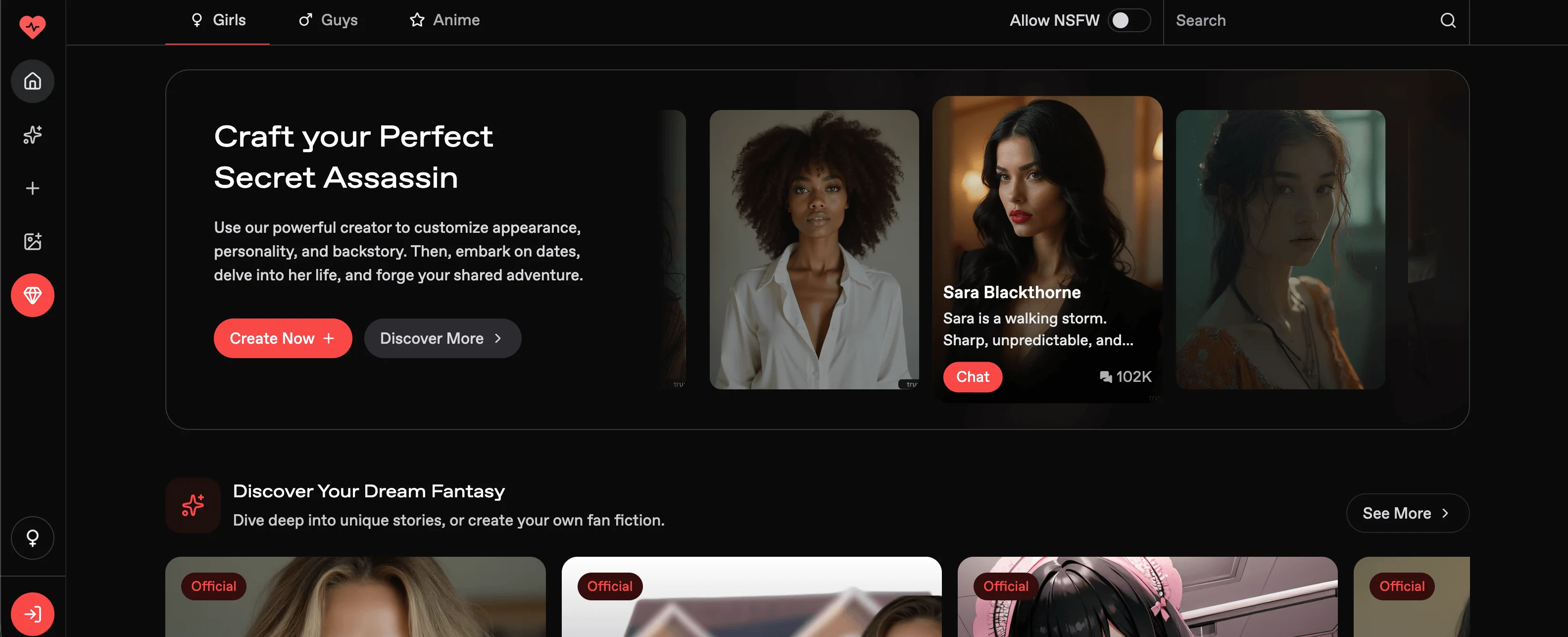 Nectar AI – Custom Roleplay Chat & Media Creation - AIListingTool